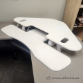 48" Height Adjustable Sit/Stand Cube Corner Varidesk
